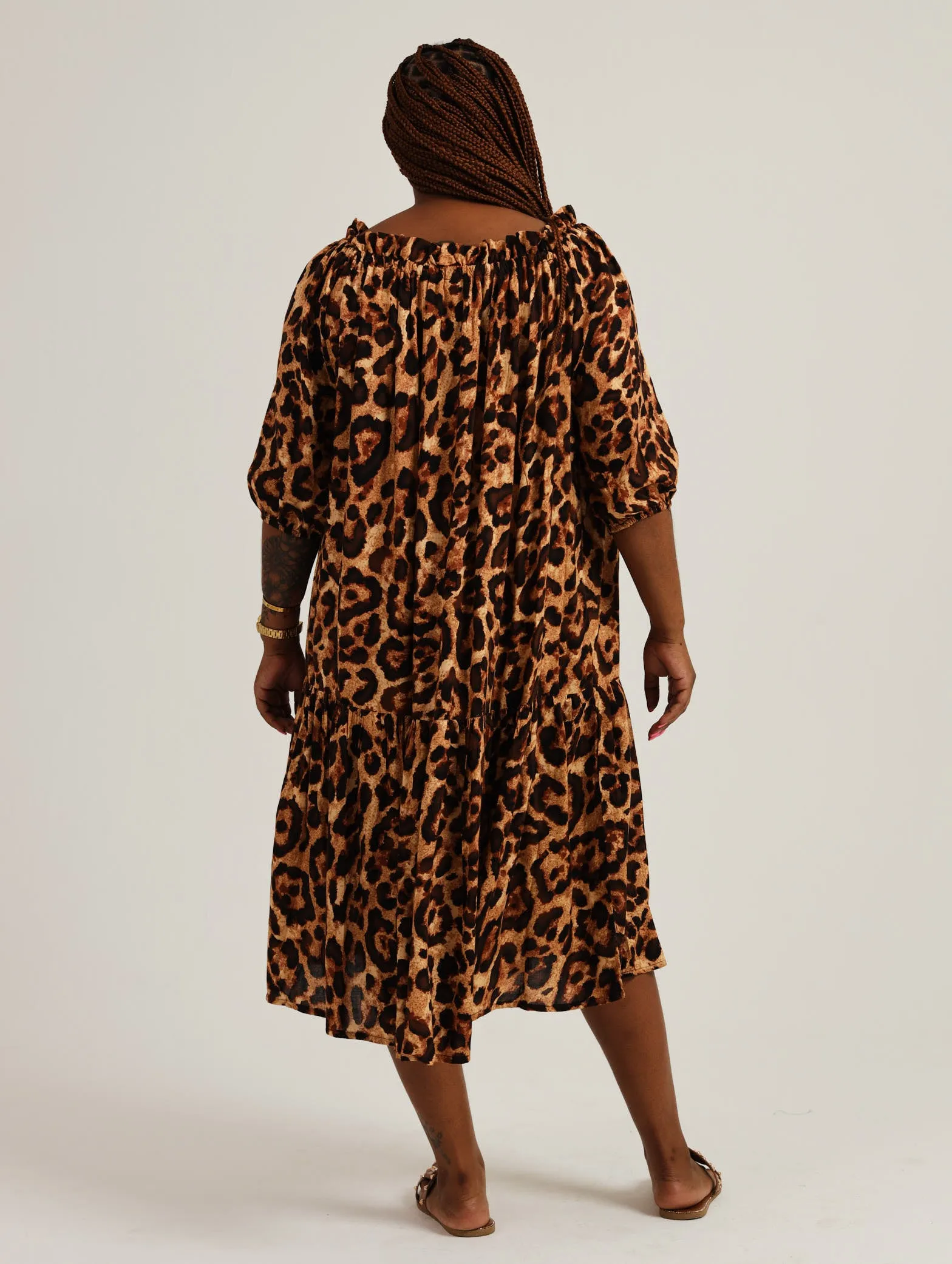 Baobab Dress- Leopard