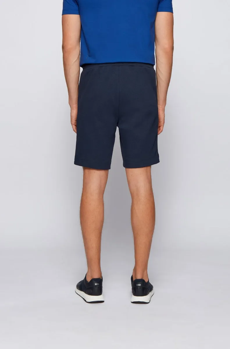 BOSS Headlo Sweat Short in Navy