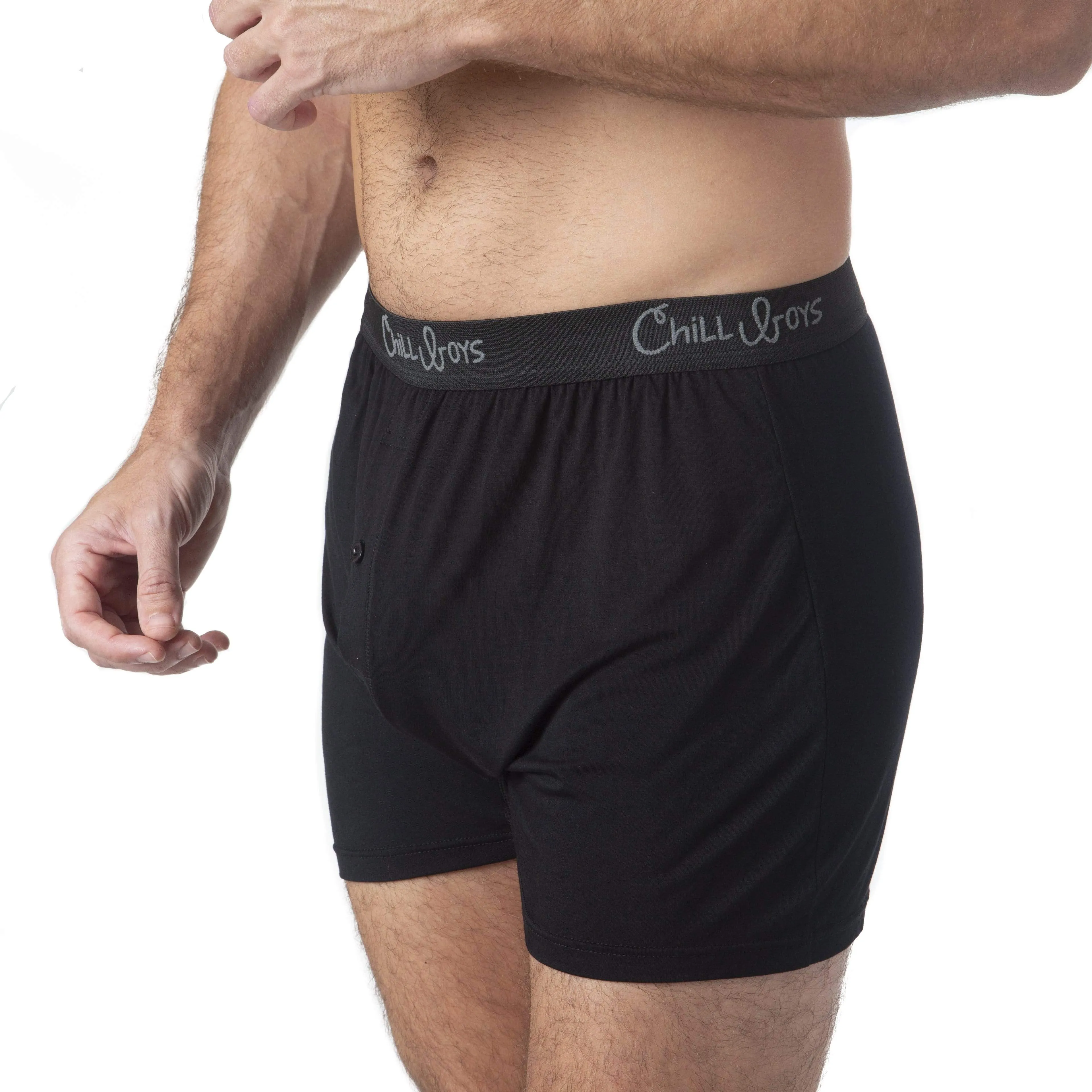 Chill Boys Soft Bamboo Boxers - Comfortable Men's Boxer Shorts