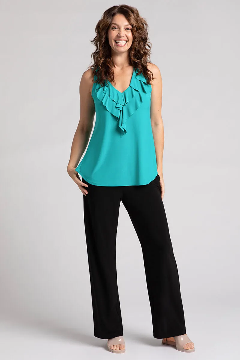 Flutter Sleeveless Top | Gem