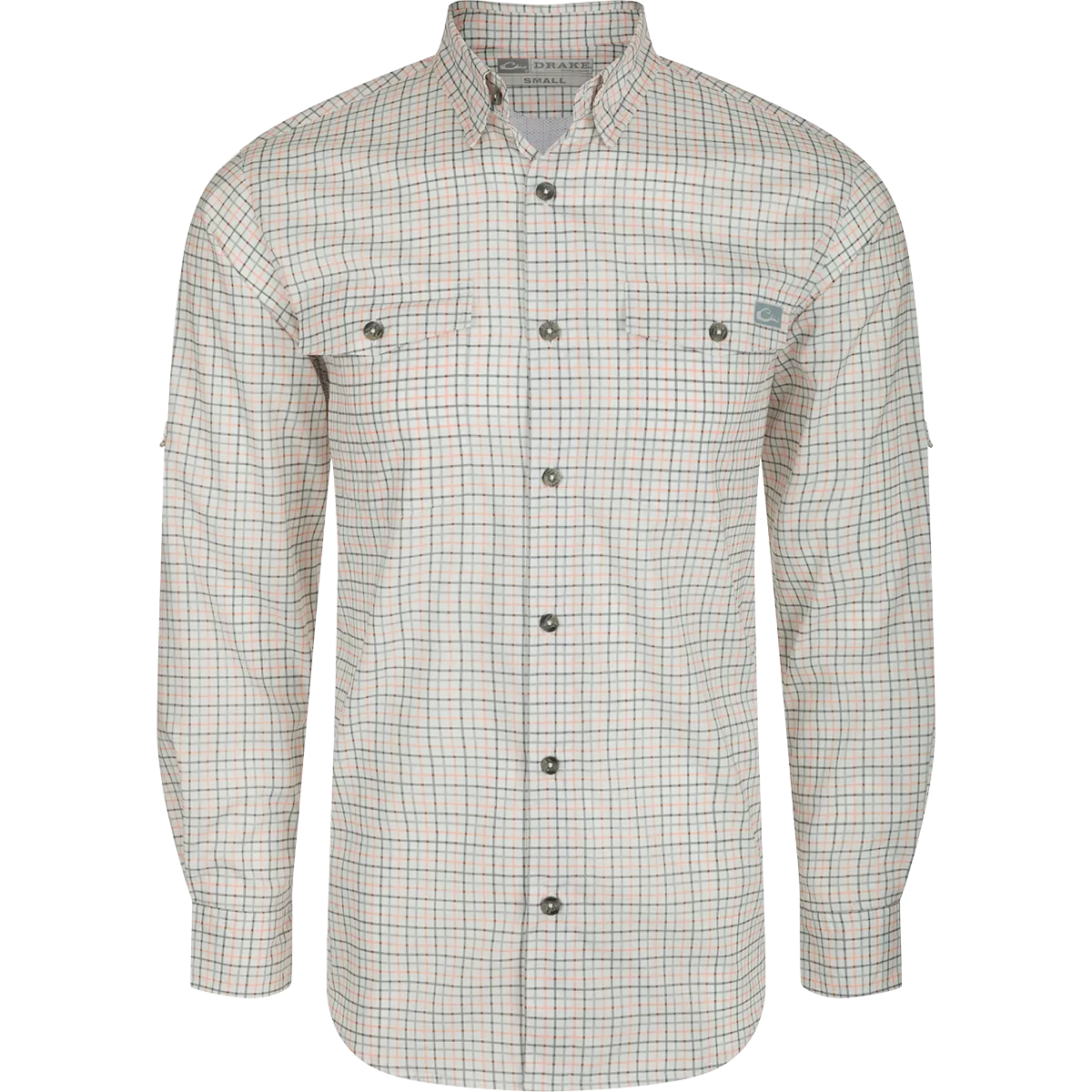 Frat Tattersall Button-Down Long Sleeve Shirt