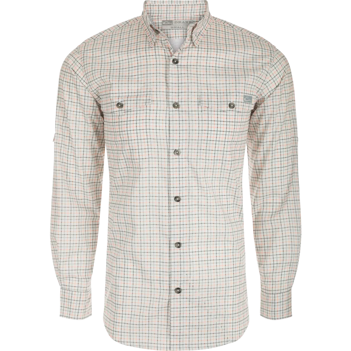 Frat Tattersall Button-Down Long Sleeve Shirt