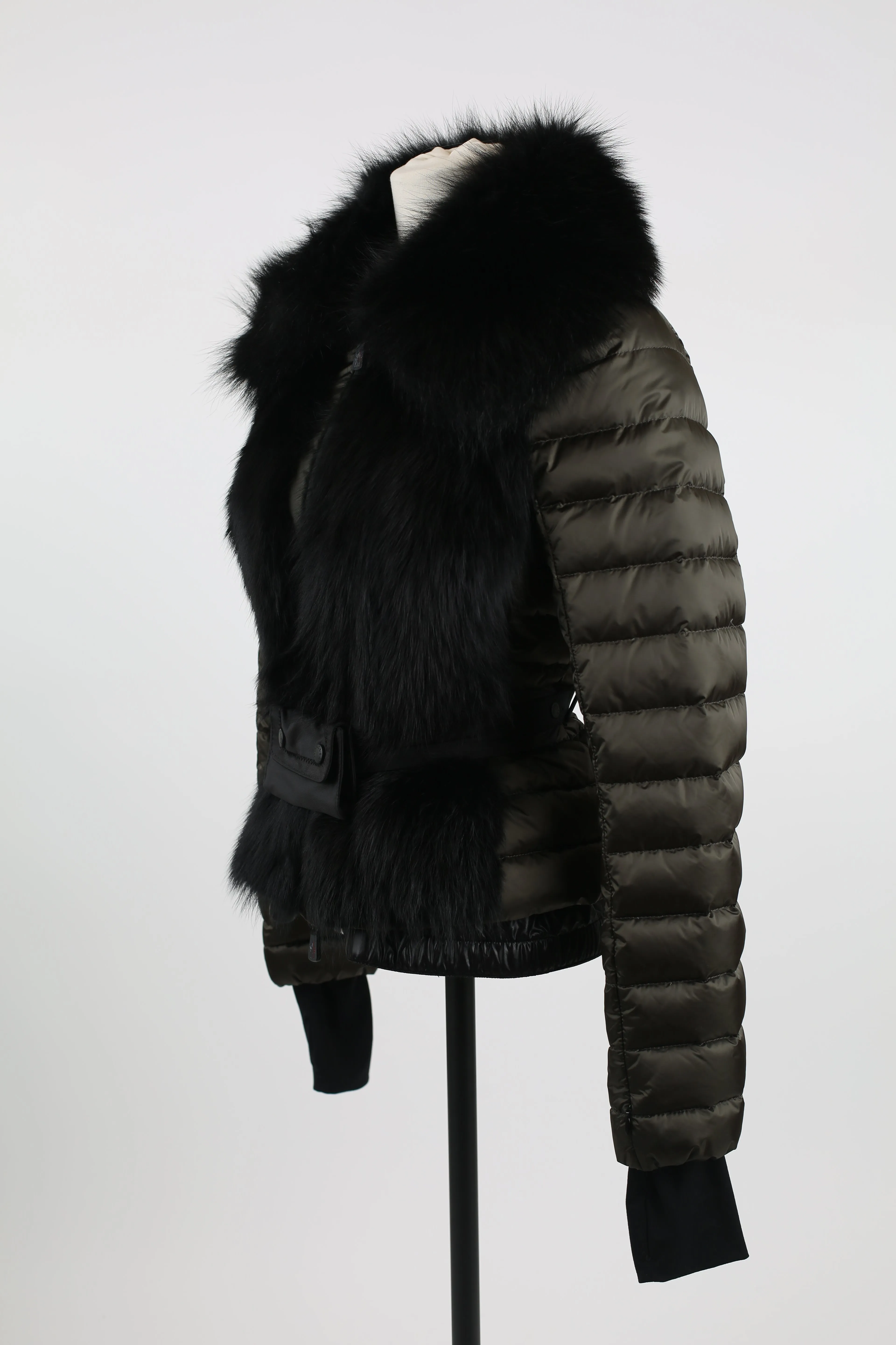 Grenoble Down Puffer Jacket W/ Fur Front