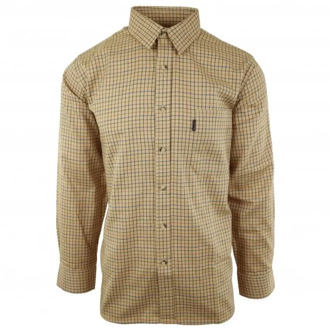 Hazy Blue Mens Casual Country Check Long Sleeve Shirts