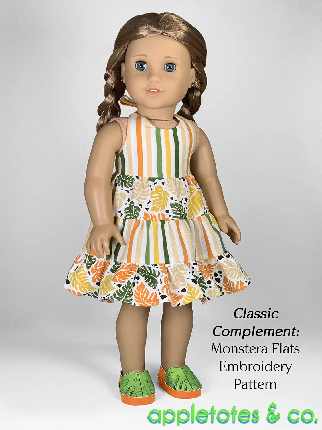 Heidi Dress 18 Inch Doll Sewing Pattern