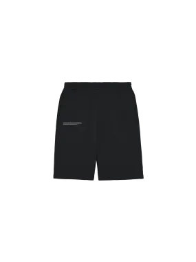 Mens 365 Midweight Long Shorts—black