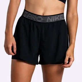 Nike Pro Flex Women's 2-in-1 Woven Shorts - BLACK/BLACK/THUNDER GREY