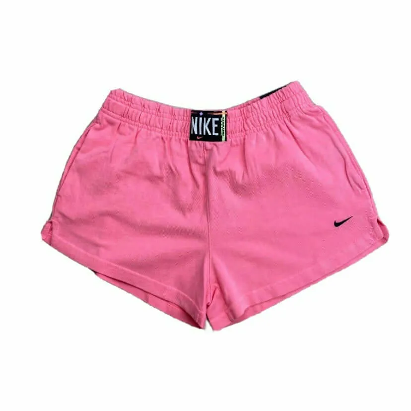 Nike Women’s Logo Fleece Shorts - Pink