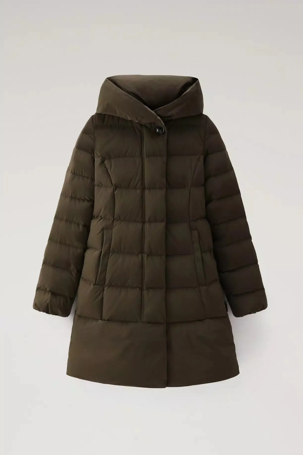 Puffy Prescott Dark Green Parka in Urban Touch