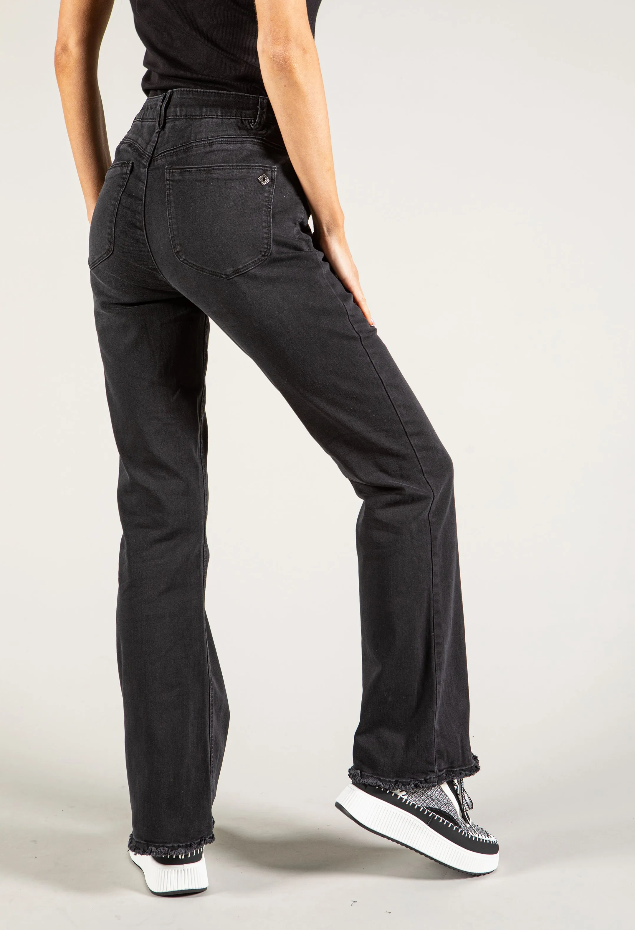 "Ab" Solution High Rise Itty Bitty More Boot Jean