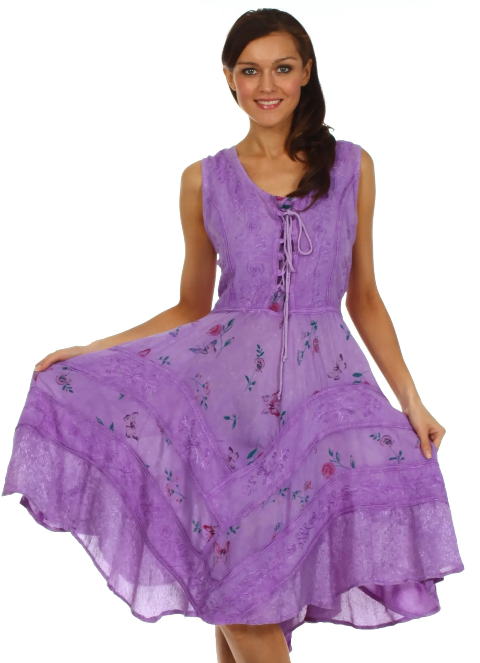 Sakkas Fairy Maiden Corset Style Dress