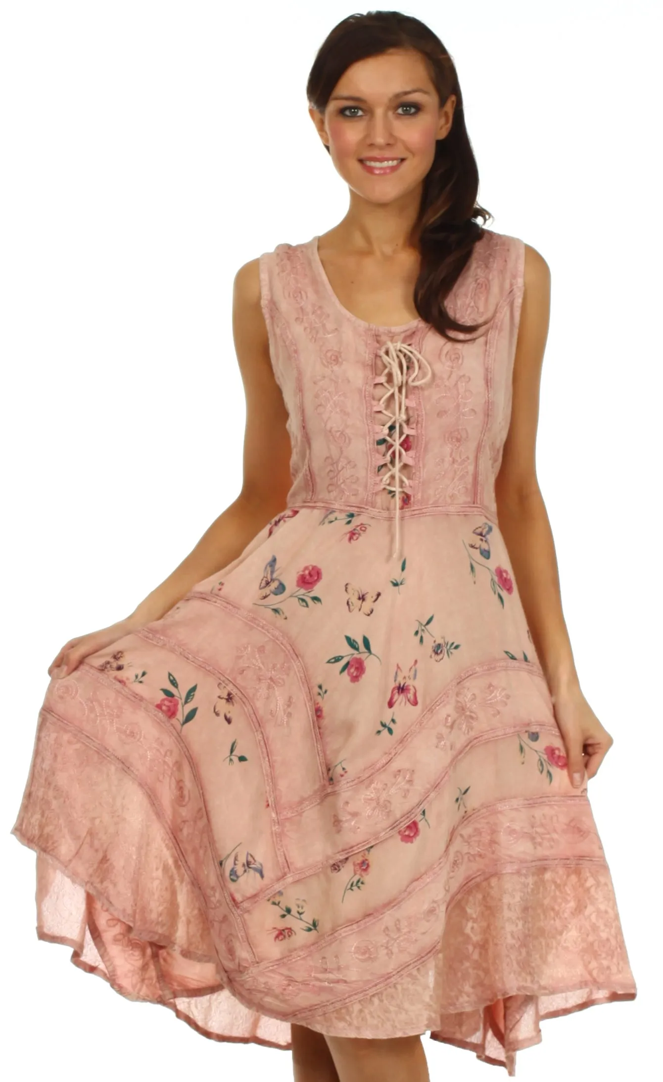 Sakkas Fairy Maiden Corset Style Dress