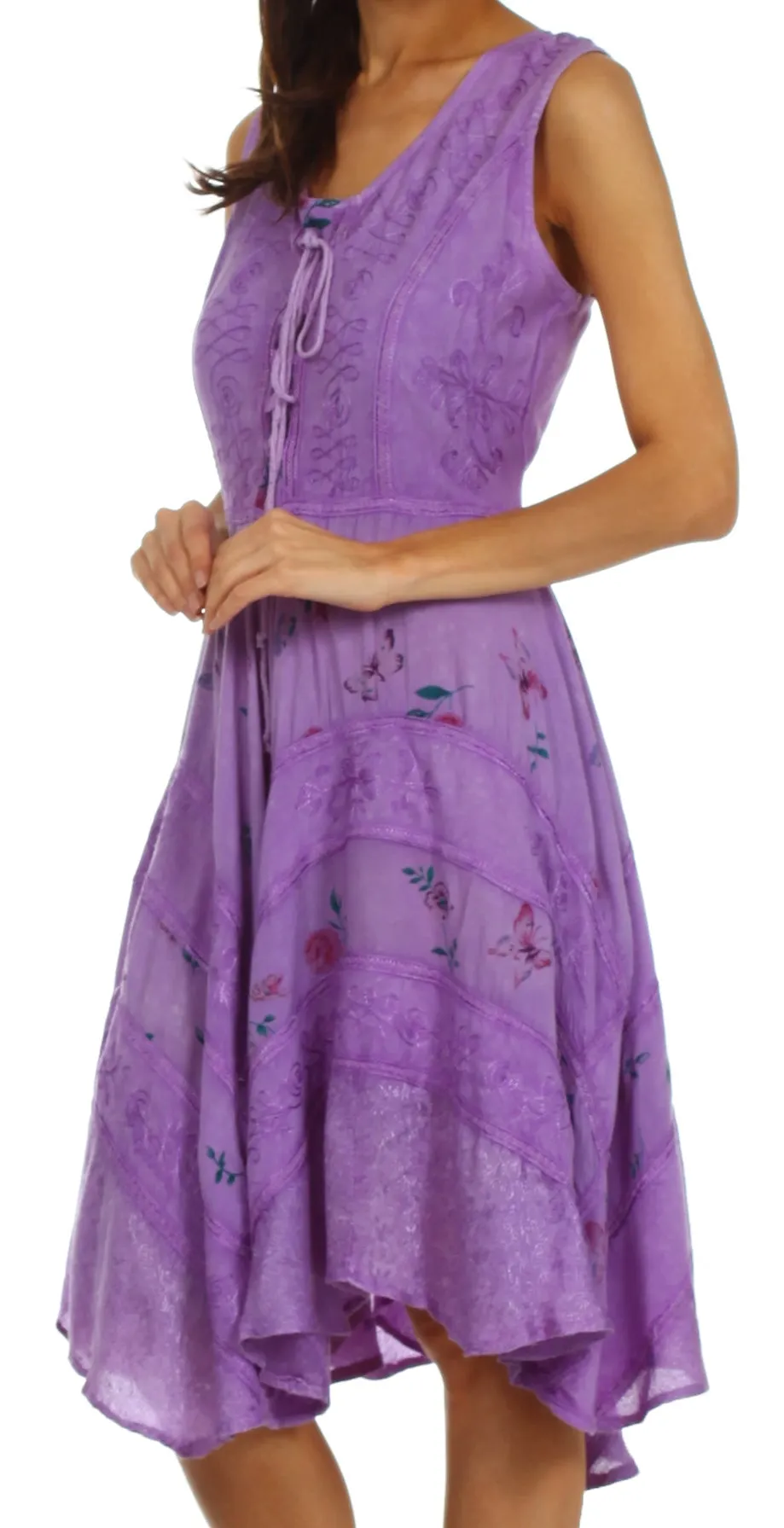 Sakkas Fairy Maiden Corset Style Dress