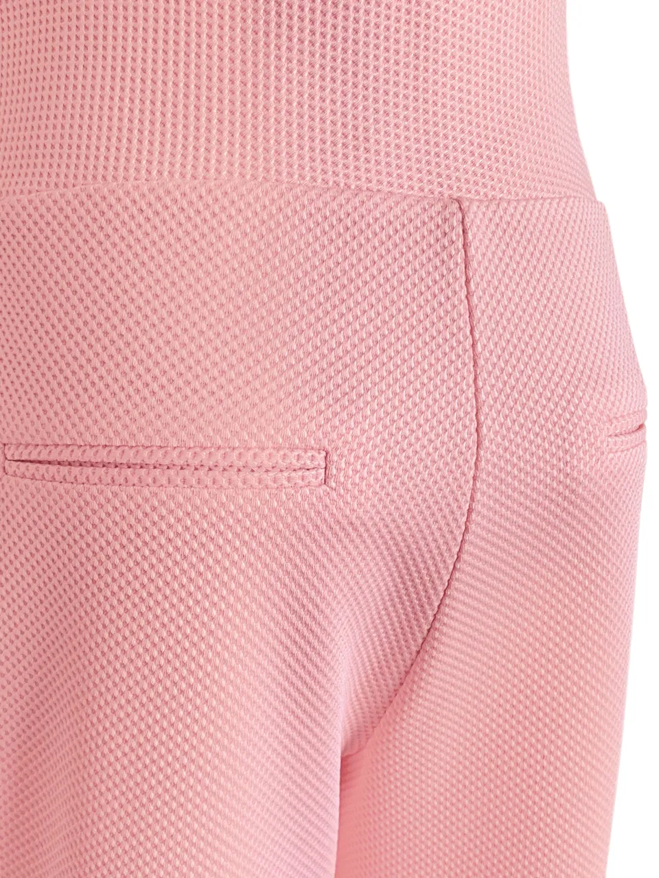 Surprise Sale! Baby Pink Flare Leg Pull On Button Pants